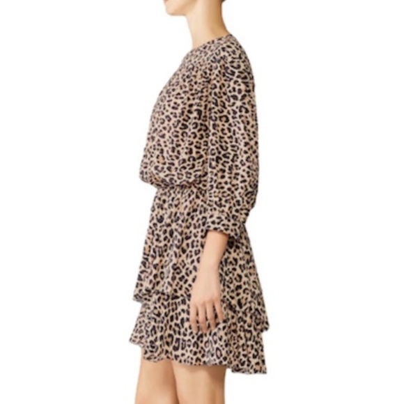 Zadig & Voltaire NWOT Rooka Leopard Print Mini Dress Size XS - Picture 12 of 14